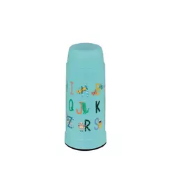 Garrafa Térmica Mini Mor Kids 300ml Bala de Menta Alfabeto