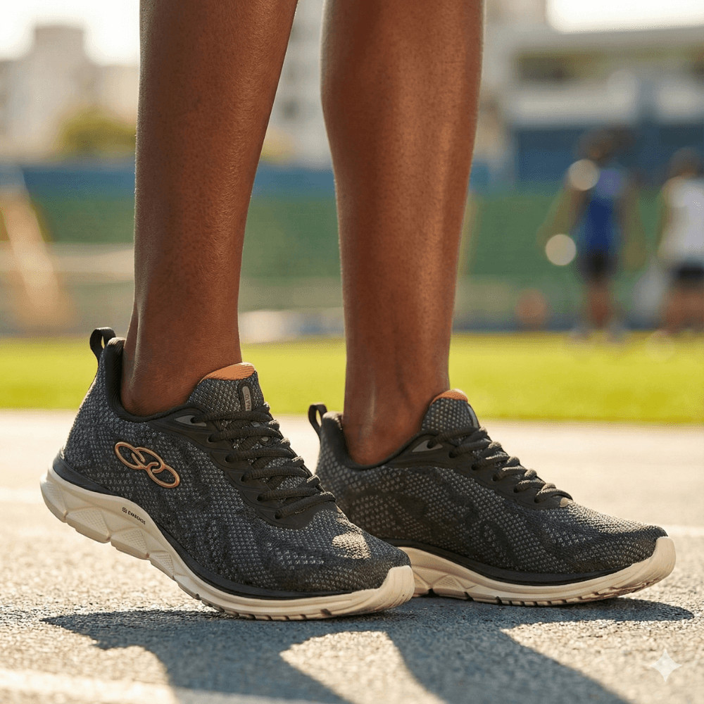 Tênis Feminino Olympikus Citrus 2 Evasense Cinza/Rosa Claro