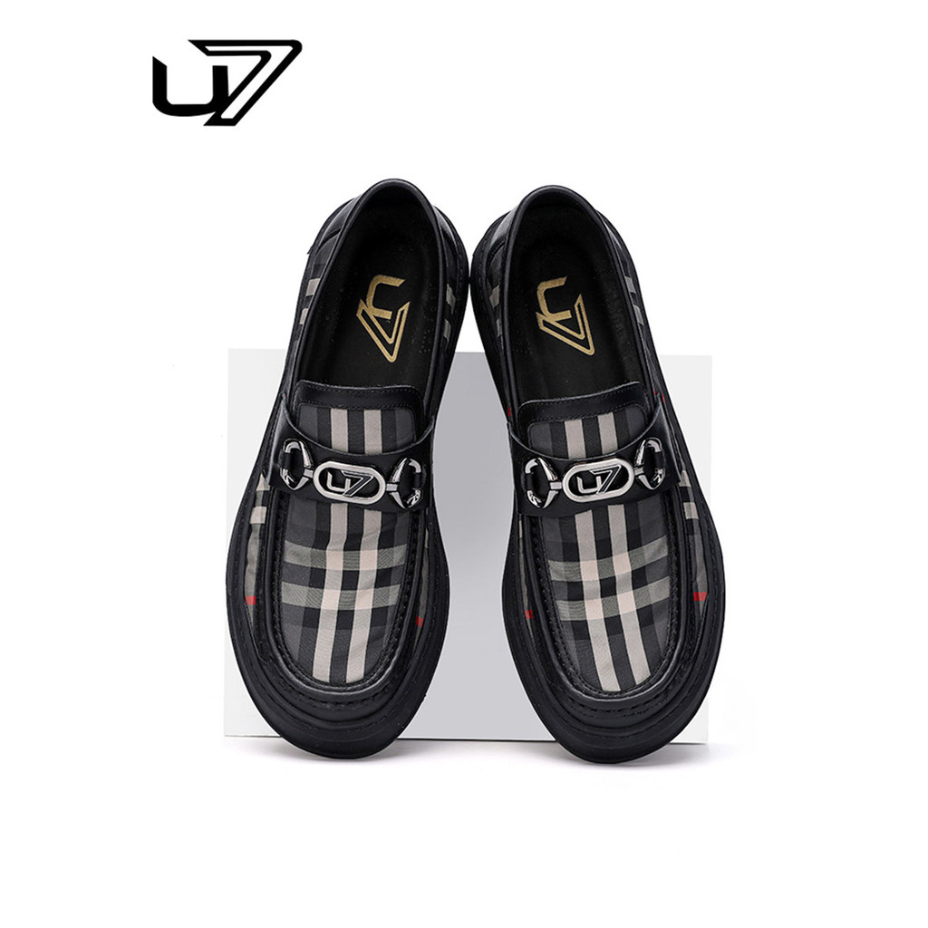U7 marca sapatos masculinos 2026 verão novo estilo sola macia leve respirável sapatos casuais masculinos High-End sapato