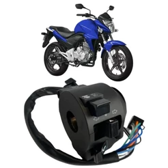 CHAVE DE LUZ CB 300 2009 2010 2011 2012 2013 2014 2015 SETA BUZINA SPEC ORIGINAL ENCAIXE PADRAO MELHO PREÇO