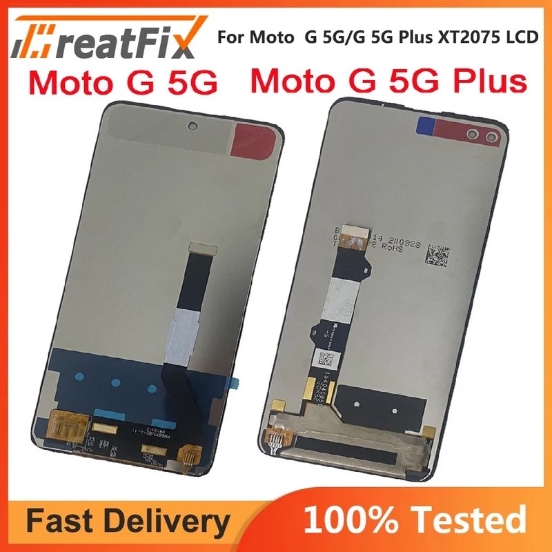 Original Para Motorola Moto G 5G Plus XT2075 XT2075-2 Display LCD Tela De Toque 