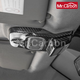 Lâmpada De Leitura Do Carro Fibra Carbono Capa Decorativa Para Mercedes Smart 453 Fortwo Produtos Interiores Modificação