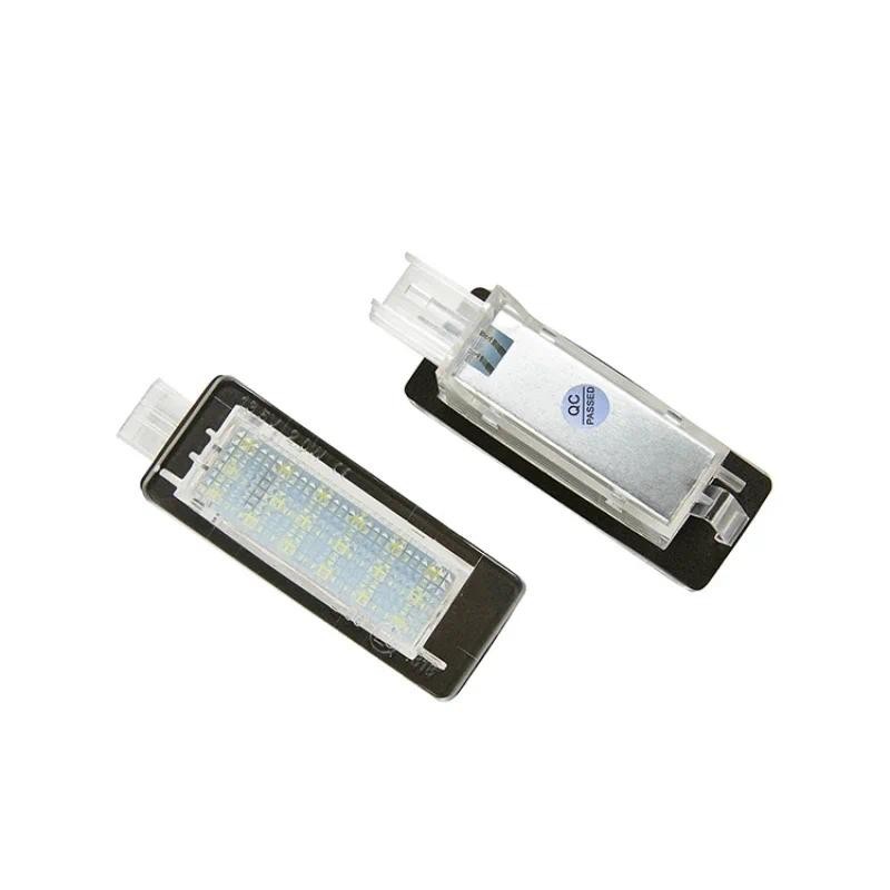 1 Par De Lâmpada LED Para Placa De Identificação Traseira De Carro , Renault Clio Espace Fluence Laguna Latitude Grand M
