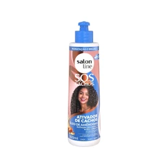 Ativador de Cachos SOS Cachos + Leves Óleo de Amêndoas Salon Line 300ml