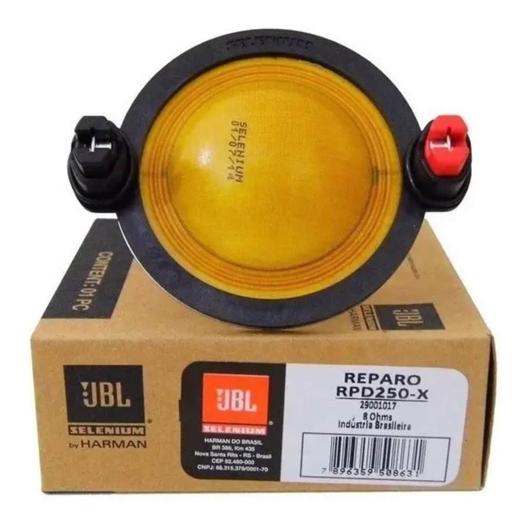 REPARO DRIVER D 250 X JBL SELENIUM RPD 250 X ORIGINAL