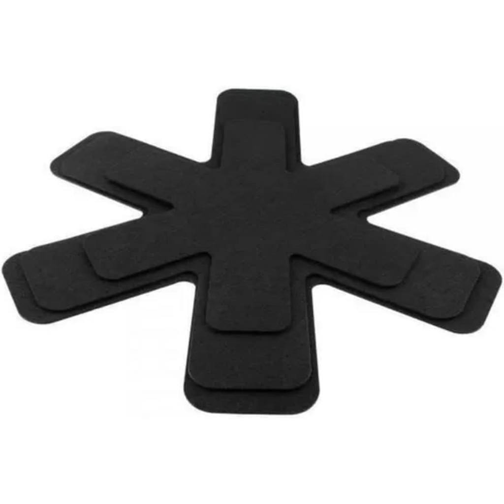 Kit 9 Protetores para Panelas e Frigideiras Anti Risco Separador de Feltro Empilhável