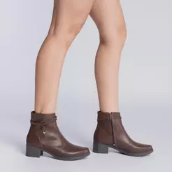 Bota Cano Curto Mississipi Tiras Feminina