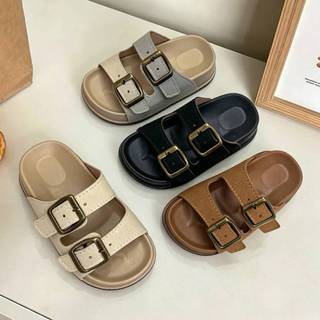 Chinelos elegantes All-Match ao ar livre Flip-Flops verão novo estilo exterior usar sola macia Casual preguiçoso San