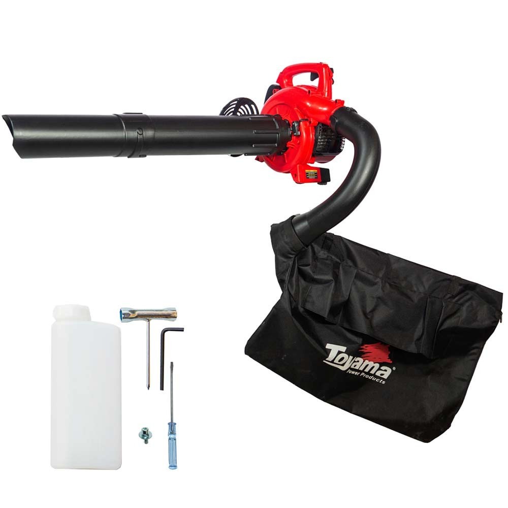 Soprador e aspirador de folhas a gasolina 25,4 cc TVB26-GII Toyama