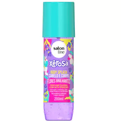 Body Splash Cabelo e Corpo Salon Line Xêrosa Flores Brilhantes 200ml