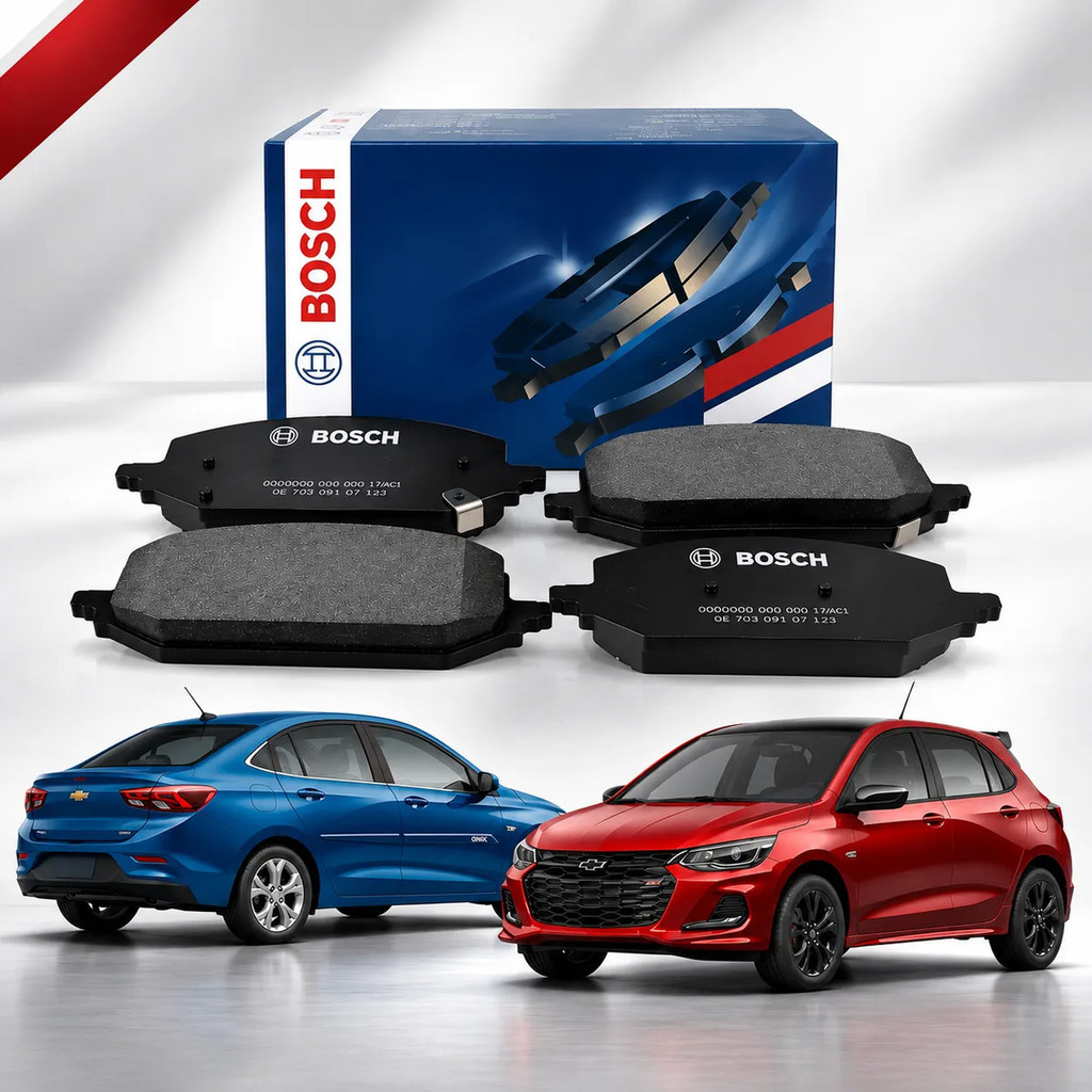 Kit Pastilha Freio Dianteira Novo Onix Lt Ltz Plus Premier