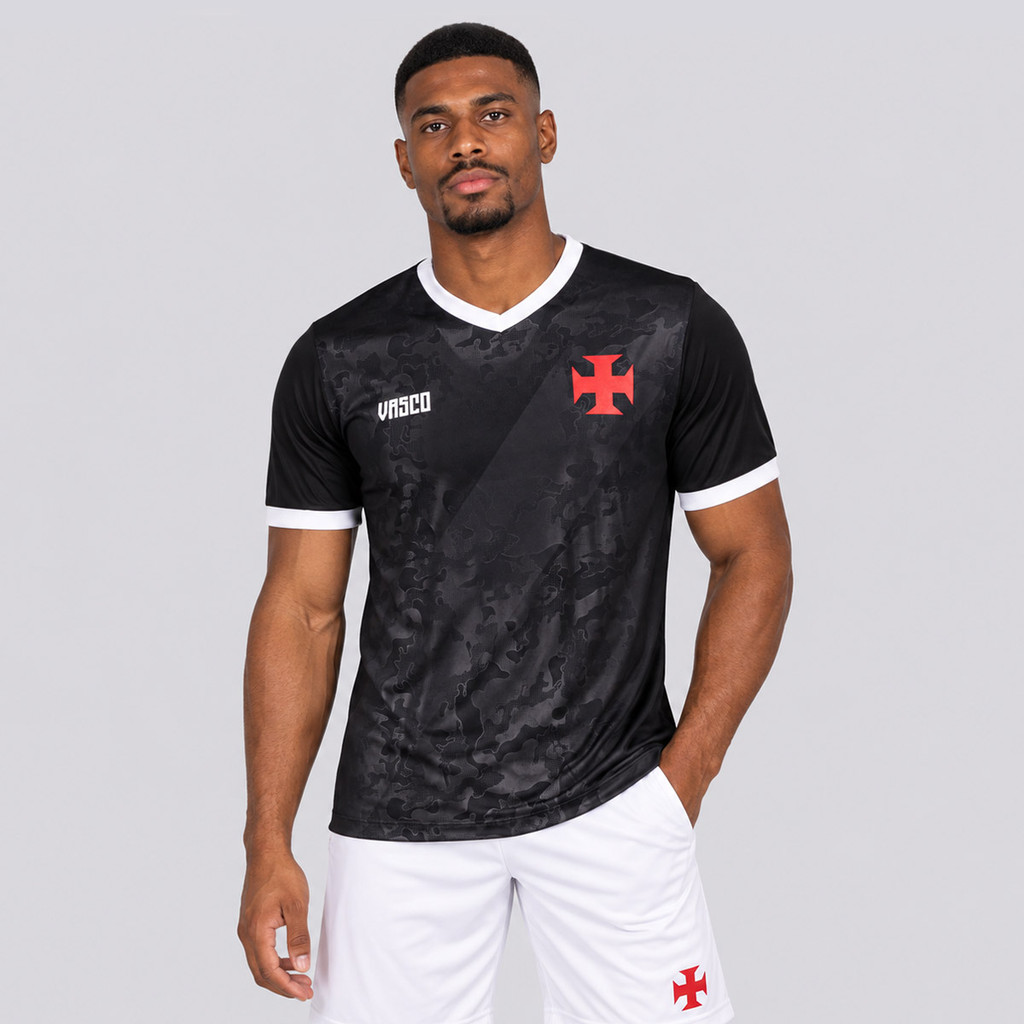Camisa Vasco Mexer Preta