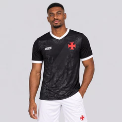 Camisa Vasco Mexer Preta