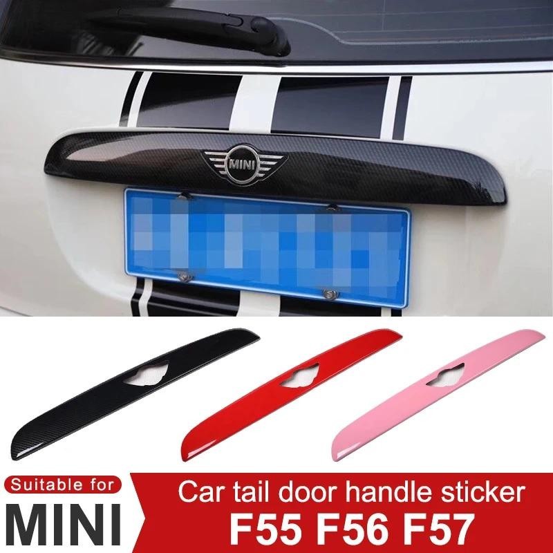 Para MINI ONE Cooper S JCW F55 F56 F57 Tampa Do Interruptor Da Maçaneta Porta-Malas Carro Adesivo Decorativo Acessórios 