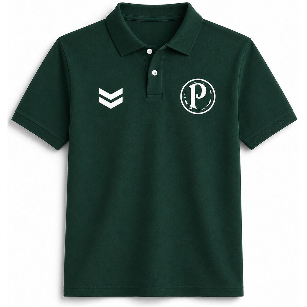 Camisa Polo Masculina Vintage Times Anos 90 Retro - Torcedor Alviverde