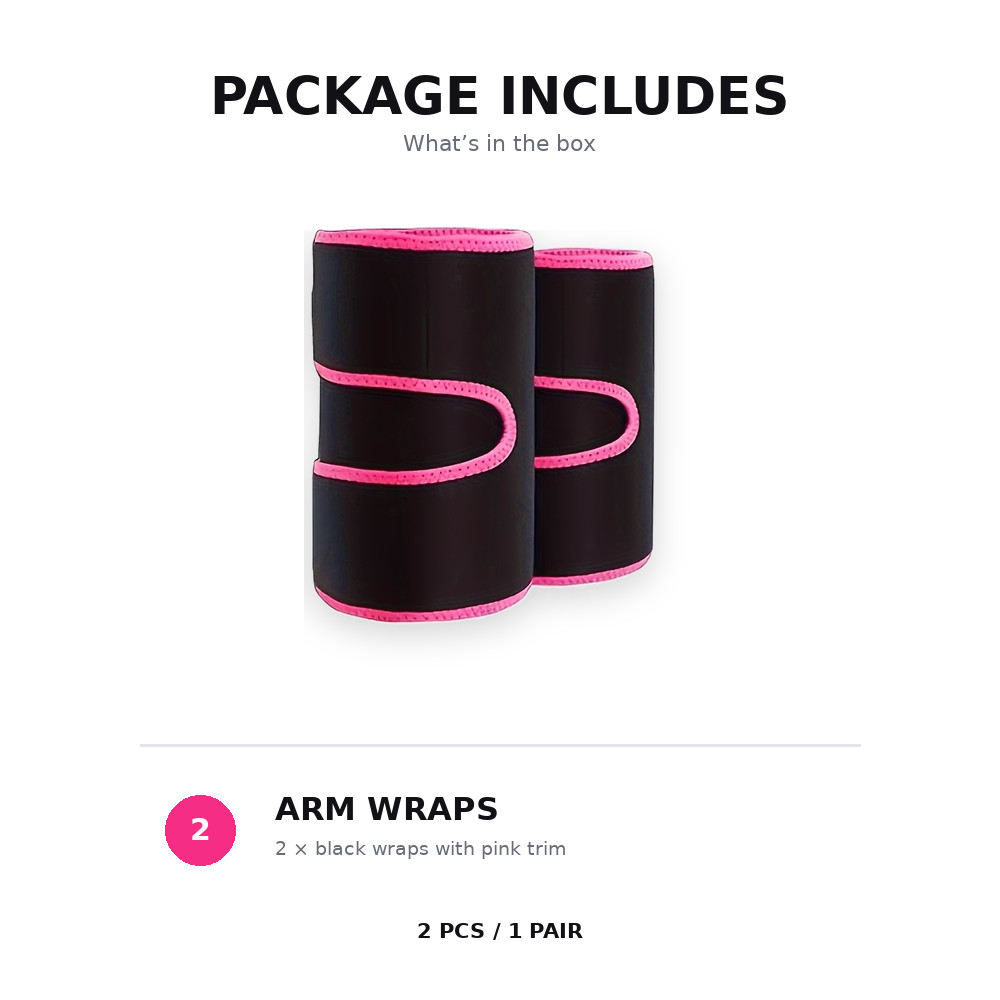 Faixa de Suporte para Braço com Design Borboleta | Tipo Arnês, Braçadeira Esportiva para Suor — imagem 2 de 2
