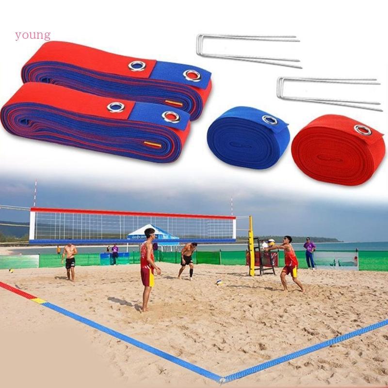 Kits Linha Limites Para Quadras Vôlei Praia Jovem Unhas