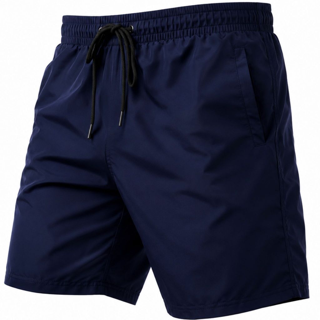 Short Masculino Tactel Elastano Secagem Rápida Praia Academia Confortável Elástico na cintura