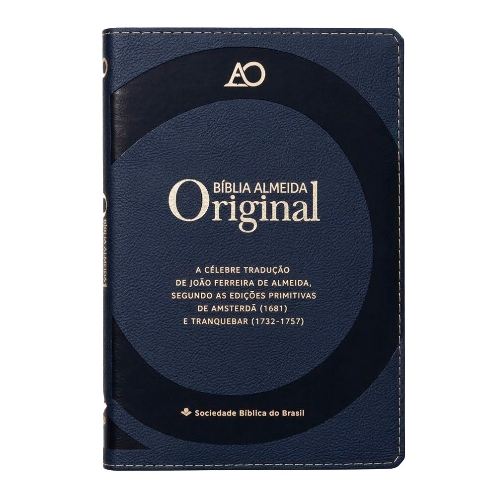 Bíblia Sagrada Almeida Original | JFA | Capa Azul