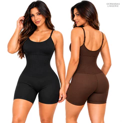Macaquinho Feminino Fitness Curto Canelado Academia Bojo Removível Alça Regulável Zero Transparência