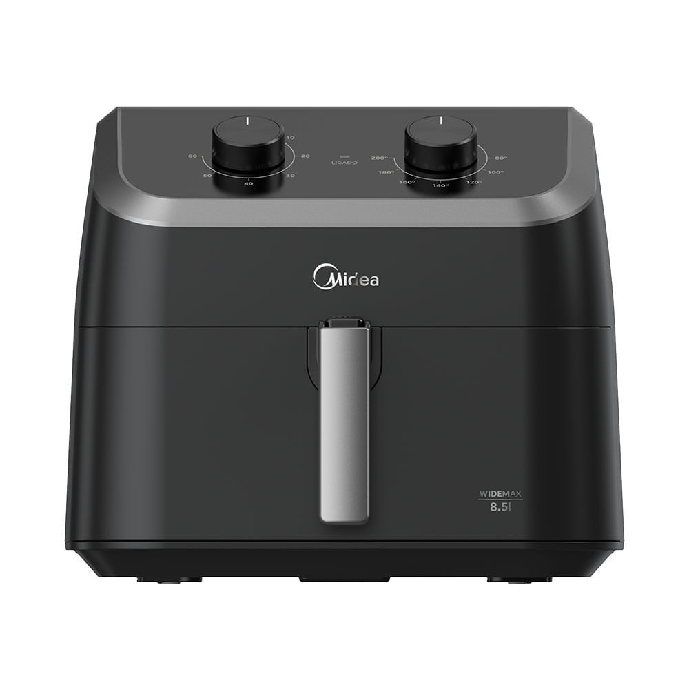 Fritadeira Air Fryer 8,5L Widemax Cyclone Preto Midea