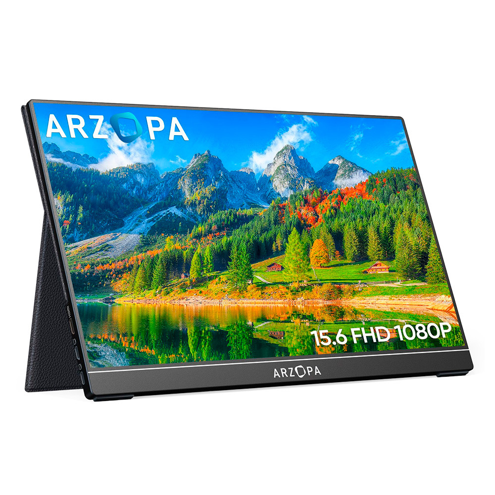 Monitor Portátil Arzopa A1 Gamut 15.6" FHD 1080P 60Hz — oferta na Shopee