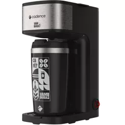 Cafeteira Elétrica Cadence Vambora com Copo Térmico