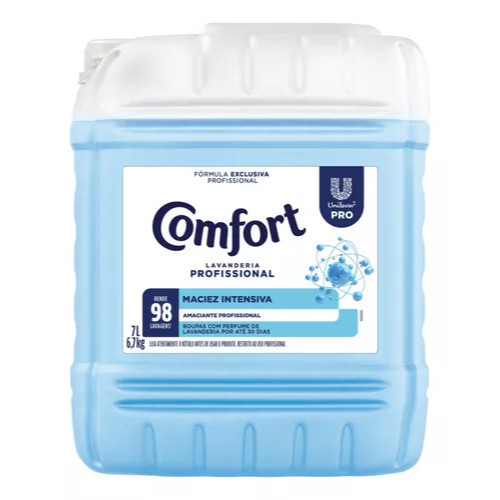 1 Galão De 5 Litros Amaciante Comfort Pro Original.(Nova Embalagem) + RENDIMENTO NA LAVAGEM