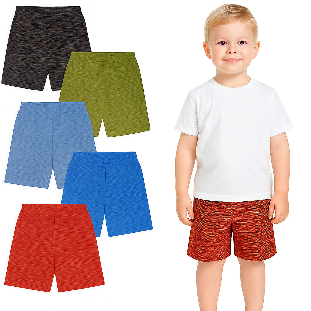Kit 2 Bermudas de Moletom Menino Verão Infantil- Kit 2 Shorts de Menino Verão- Bermuda Masculina Infantil Sortidas
