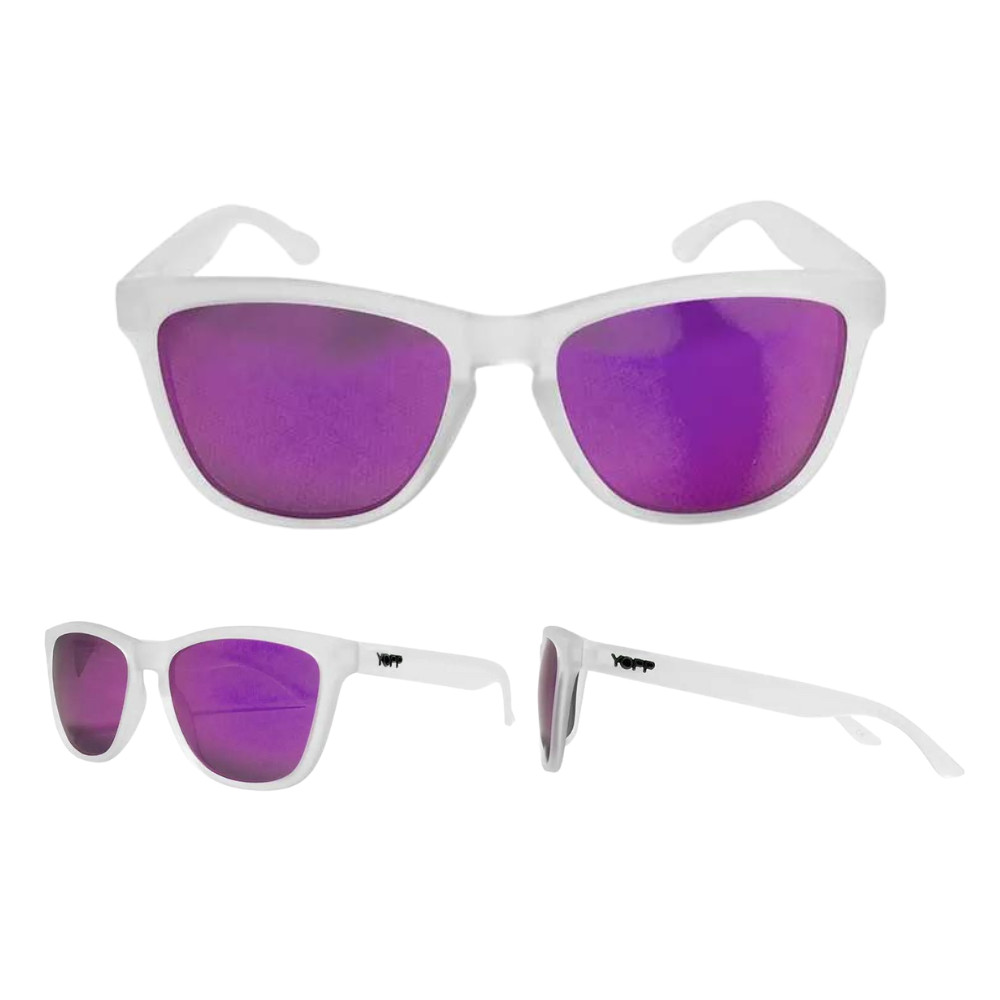Óculos de Sol Yopp Clássico Violettera Lente Espelhada Estiloso Casual Esportivo 100% Polarizada Proteção UV400