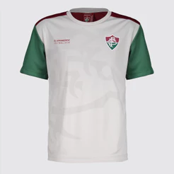 Camisa Fluminense Pulsar Infantil Off-White