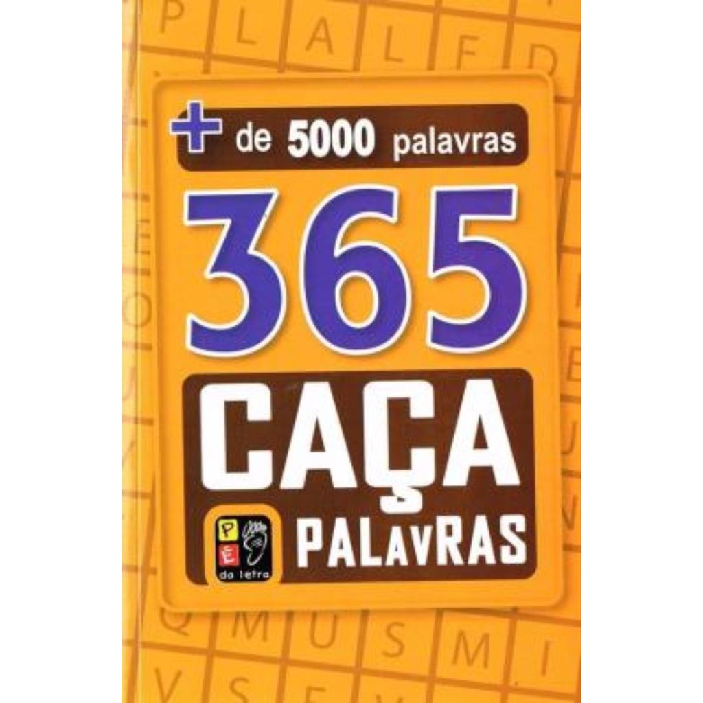 365 Caça Palavras Amarelo em Oferta na Shopee