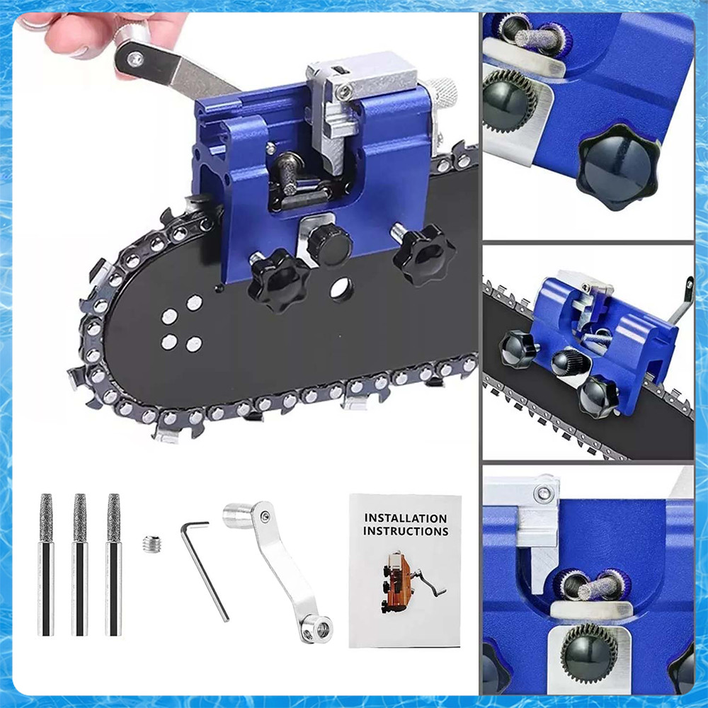 Afiador Manual para Lâminas de Motosserra