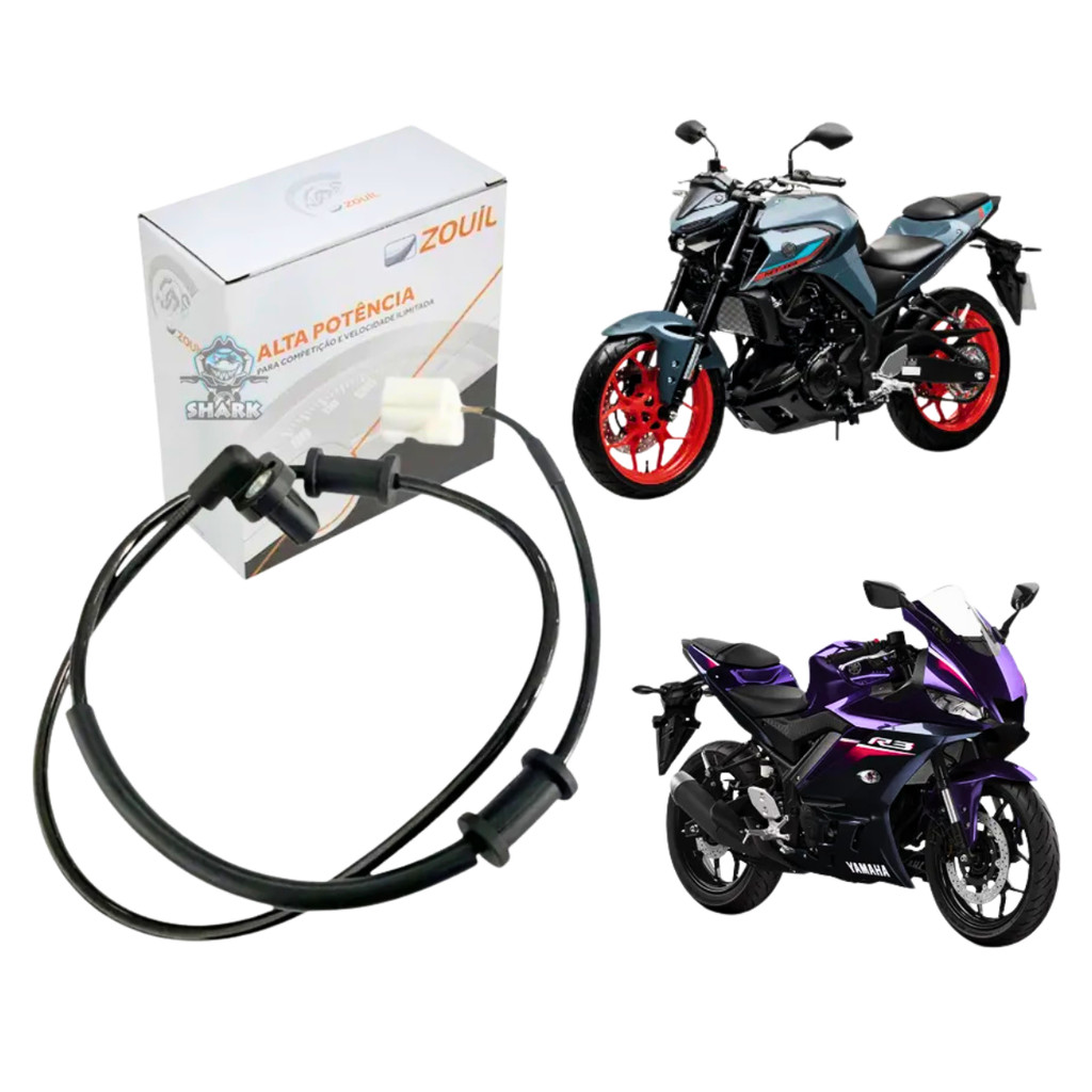 Sensor do Abs Roda Traseira Yamaha Mt 03 321cc / Yzf R3  2017 a 2025