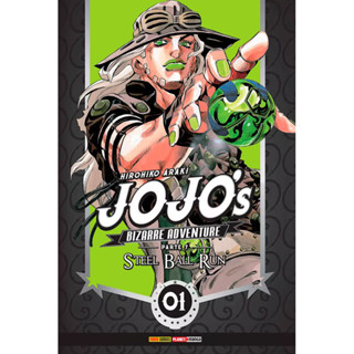 Jojo's Bizarre Adventure – Parte 7 – Steel Ball run 01 em Oferta na Shopee
