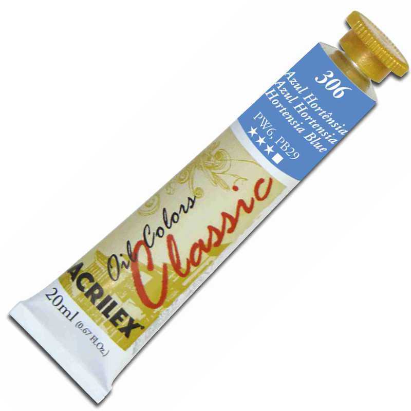 TINTA A OLEO 306 AZUL HORTENCIA
