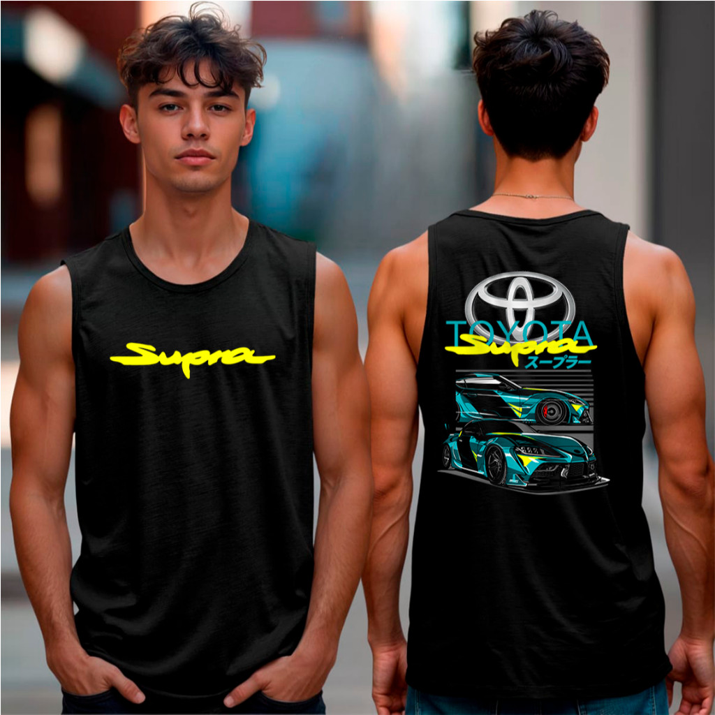 Camiseta Regata Toyota Supra Carro Esportivo