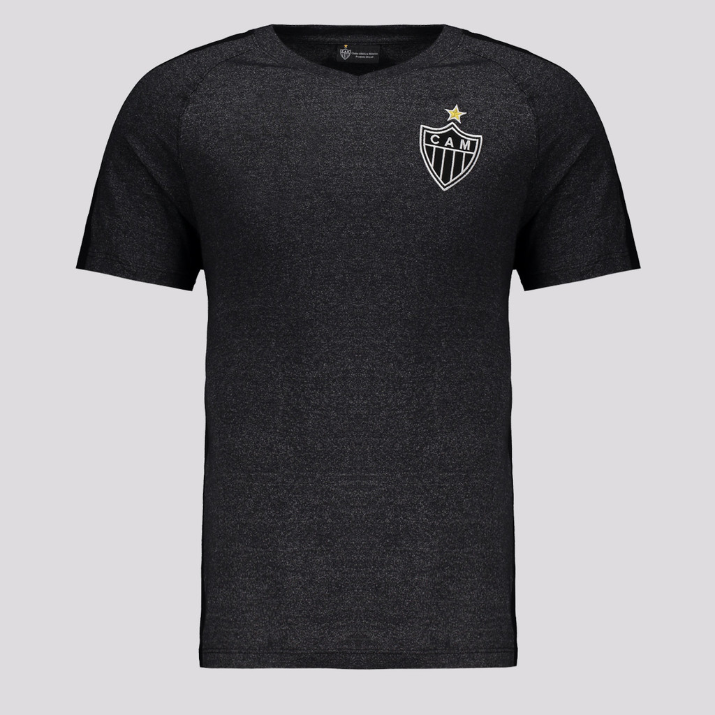 Camiseta Atlético Mineiro Escudo Cinza em Oferta na Shopee