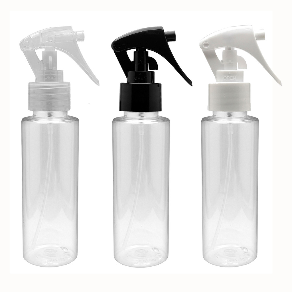 Frascos Pet 100Ml 24/410 Válvula Mini Gatilho Plástica Home Spray