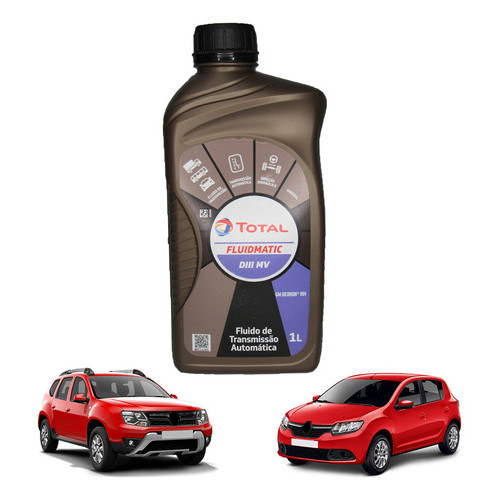Fluido Direção Hidráulica Total Dexron 3 1L Compatível Peugeot Citroen Renault GM AL4