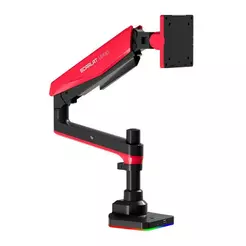 Suporte Articulado Para Monitor Pichau Scarlat VPro, RGB, 17 Pol a 42 Pol, Vermelho e Preto, PCH-SRLTPRO-RD01