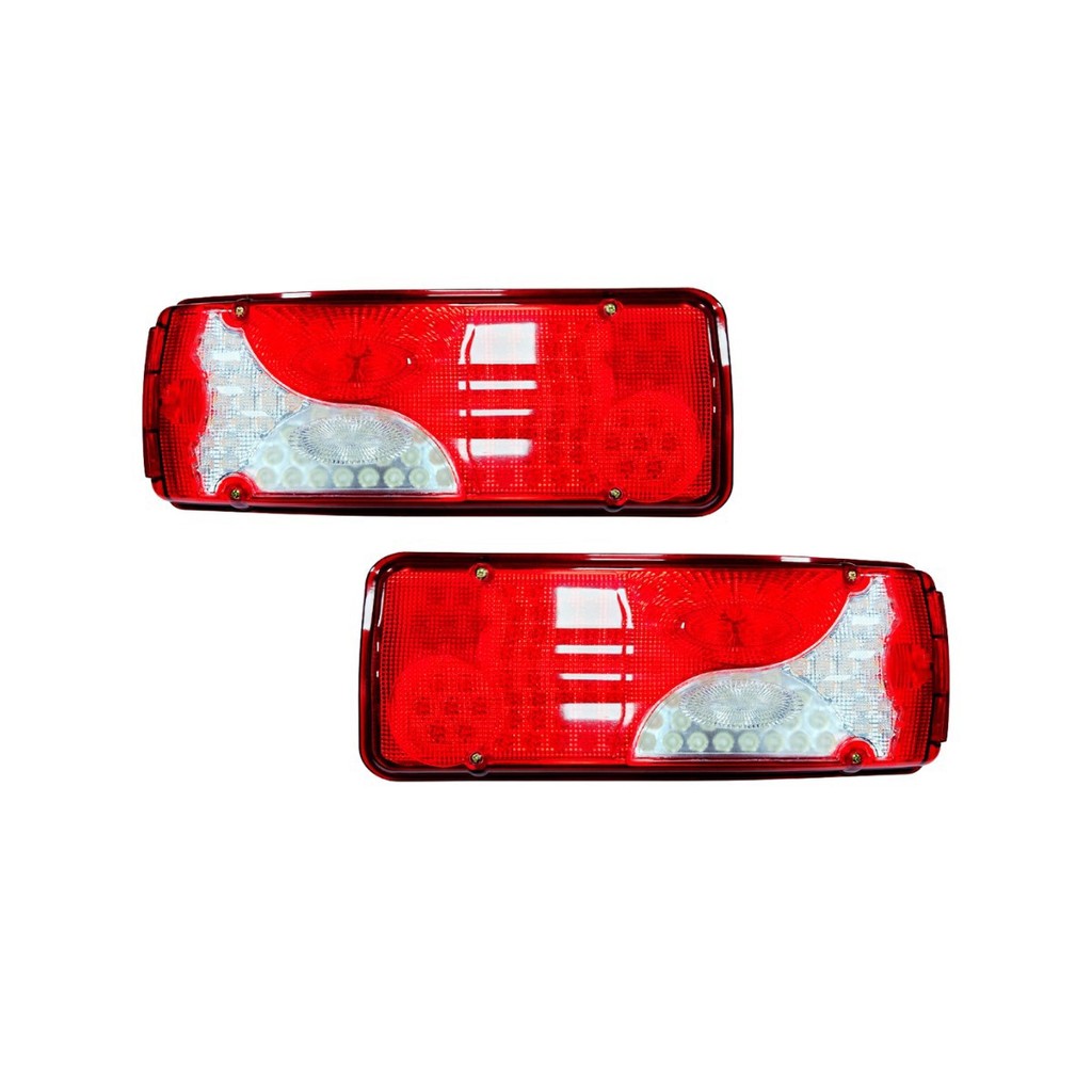 PAR LANTERNA TRASEIRA LED COMPATÍVEL SCANIA SERIE 4 124 24V em Oferta na Shopee