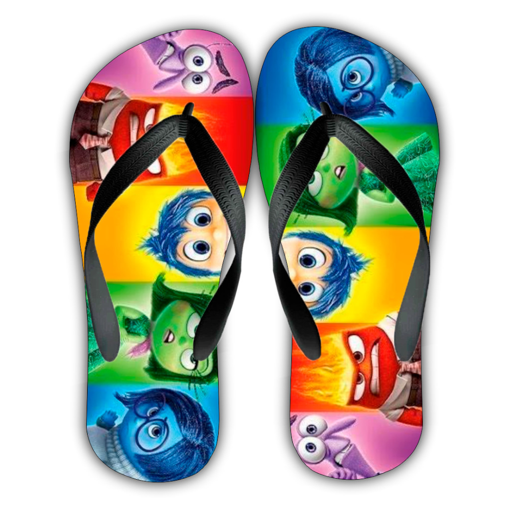 Chinelo do Divertidamente 2 unissex confortável e antiderrapante estampado Produto de confiança