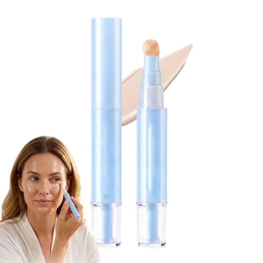 Caneta De Base Corretivo Líquido 2 Em 1 , Maquiagem Iluminadora Para Olheiras , Marcas De Acne De Longa Duração