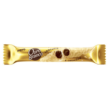 Lacta Ouro Branco Wafer Chocolate Branco