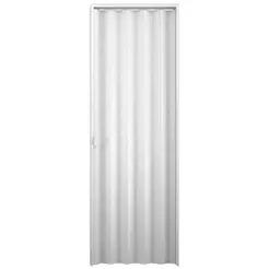 Porta Sanfonada Interna Plasbil PVC, Branco 210 x 100 cm