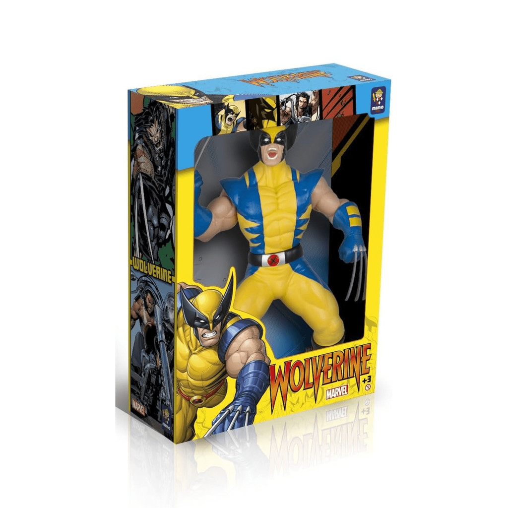 Wolverine Premium Uniforme Amarelo Mimo Toys - 046460377