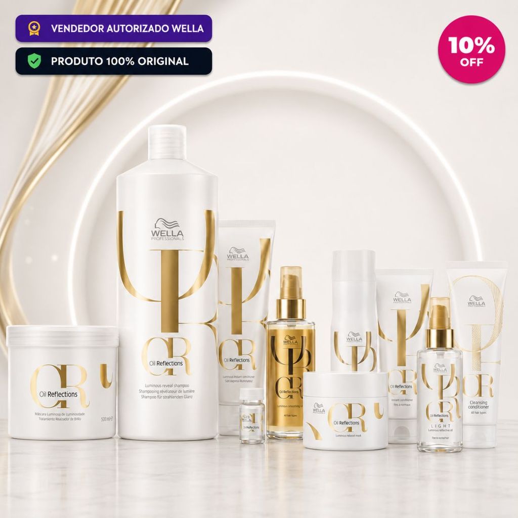 Wella Oil Reflections Original - Escolha Seu Favorito | Shampoo, Condicionador, Máscara ou Óleo | Diversos Tamanhos