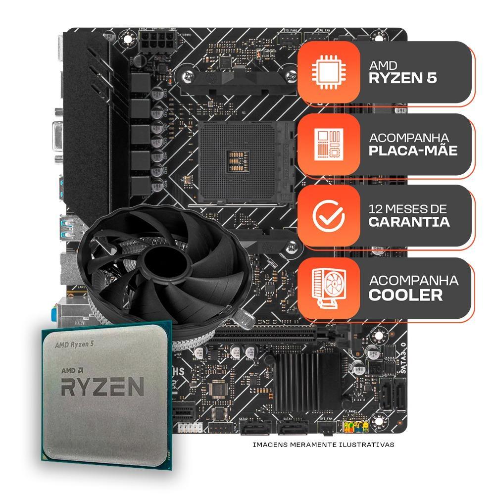 Kit Upgrade Gamer, AMD Ryzen 5 3400G, A520M