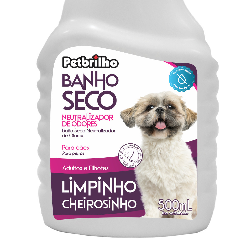 Banho A Seco Pet Brilho Para Pets Coco — imagem 2 de 2